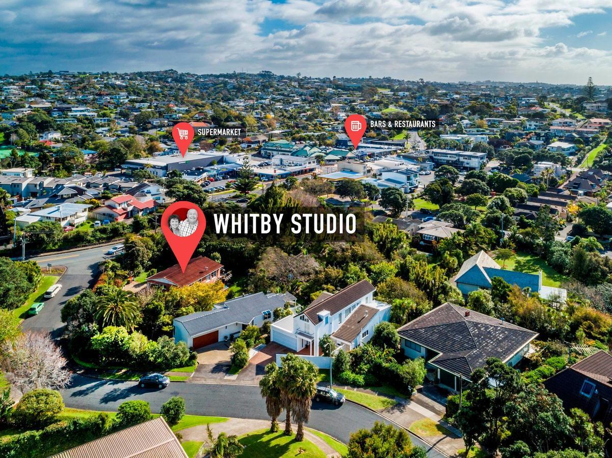 Whitby Studio - Mairangi Bay Beach Auckland Exterior foto